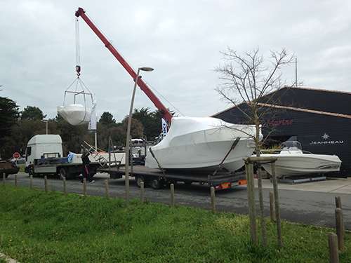 Matin?e livraison chez Motte Marine 1