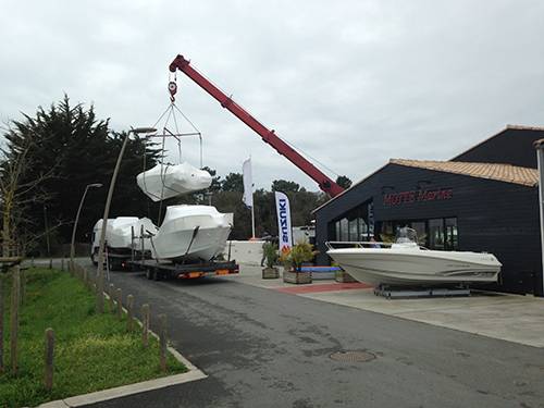 Matin?e livraison chez Motte Marine 4