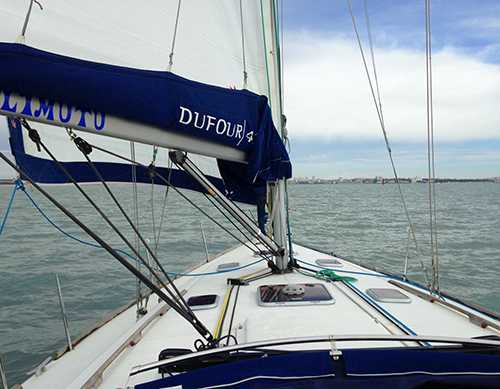 Essai en mer sur un Dufour 425 1