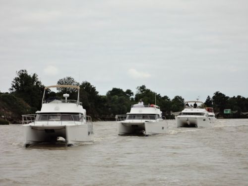 Rassemblement propri?taires Tawlers catamarans 3
