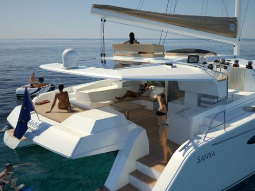 Nouveaut? catamaran Fountaine Pajot  Sanya 57 3